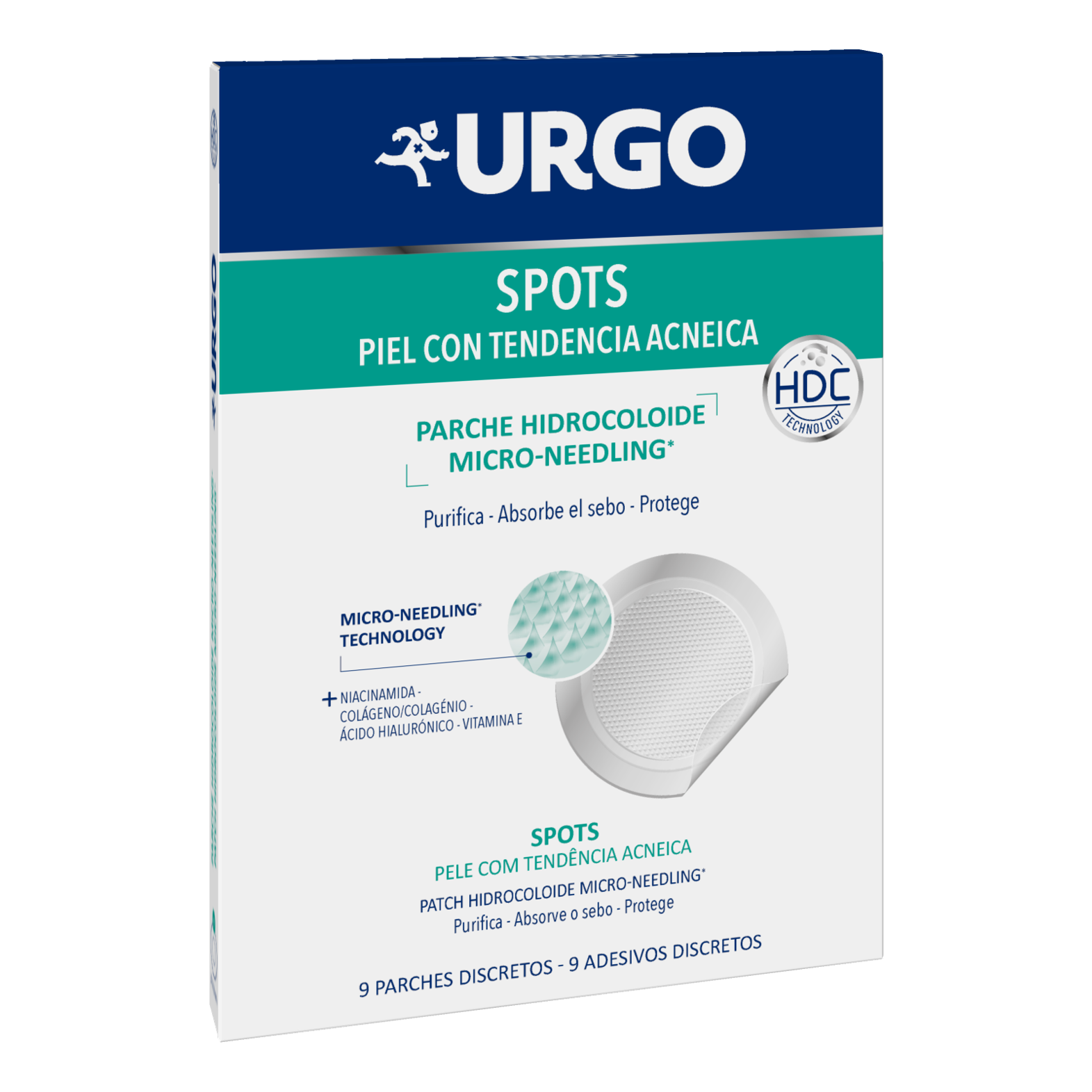 Urgo Spots Parche Hidrocoloide Microneedling  Pack